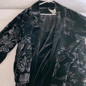 Johnny Was Reversible Velvet burnout jacket